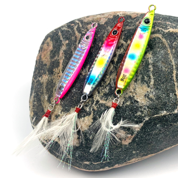 Hot Sale 20g Metal Jigs Fishing Jigging Lure with Hook