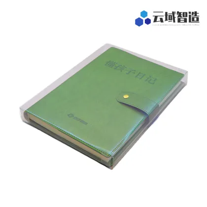 Green Diary with Lined Pages for Daily Journaling