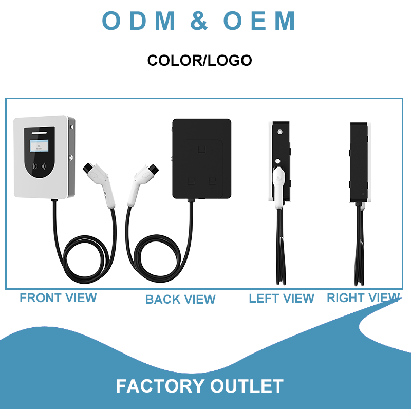 7kW 11kW 22kW EVSE 32A AC charger at home