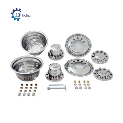 Stainless Steel 10-Hole Wheel Cover for 22.5 Inch Wheels