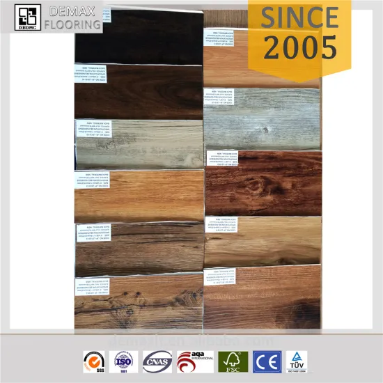 Indoor Lvt Basketball Flooring Handscraped Surface Vinyl Flooring Children Vinyl Flooring