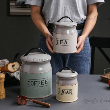 Set of 3 Storage Jars