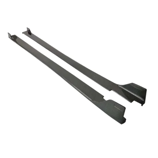 Real Carbon Fiber Side Skirts for Cadillac CT5 2020-2023 - Sport Style Car Side Protector