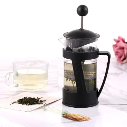 Small French Press Coffee Maker for Single Serving - Maximum Flavor Morning Coffee