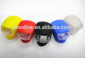 hot selling LED silicone led bicycle bike light