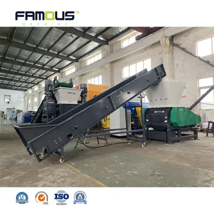 Rubber and Plastic Waste Recycling Granulator Crushing Machine