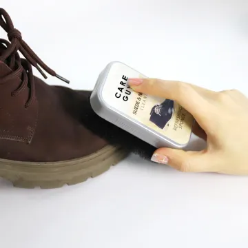 leather clean and polish shoe sponge suede