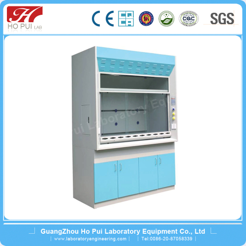 2016 Guangzhou Hopui Steel Laboratory Fume Cupboard 19mm Thick Epoxy Resin Board Temperature Resistance