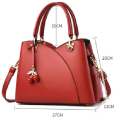 Cherry red hand bill shoulder bag