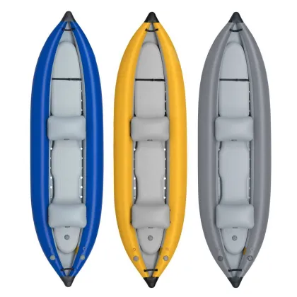 PVC Inflatable Kayak: High-Pressure Inflatable Canoe and Kayak Boat
