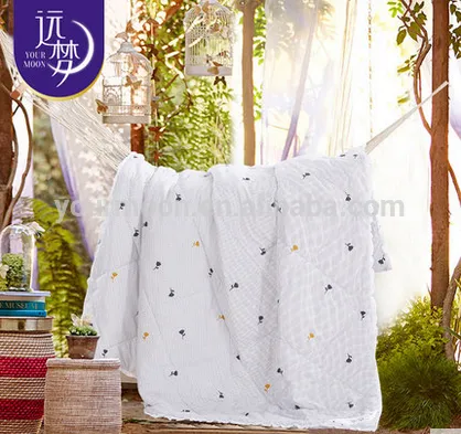 Wholesale cheap children cartoon summer quilt/air conditioning quilt for kids