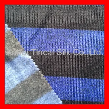 Polyester Printed Coarse Knit Fabric