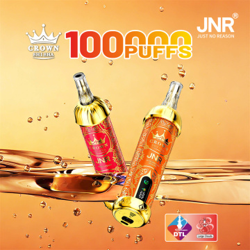JNR Crown Shisha 100K Puffs Vape за еднократна употреба