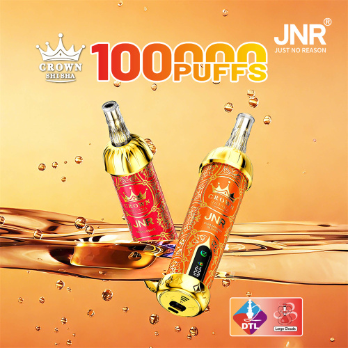 JNR Crown Shisha 100K Puffs Vape за еднократна употреба