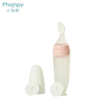 Produit de cuillère en silicone à presser pour aliments pour bébés BestSeller Factory