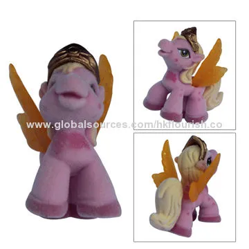 Lovely PVC horse figure, mini plastic horse toy