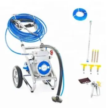 Electric Wall Spray Paint Machine: An Advanced Airless Paint Sprayer for Industrial Construction Applications with Pump Feed and Pressure Technology