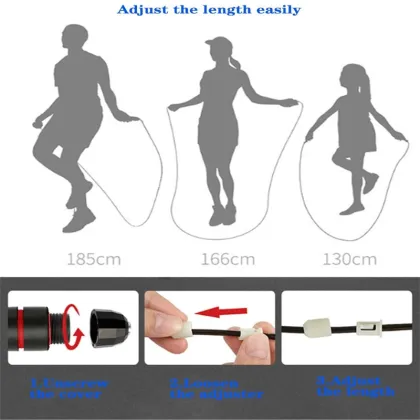 Fitness good quality Skipping Jump Rope For Exercise