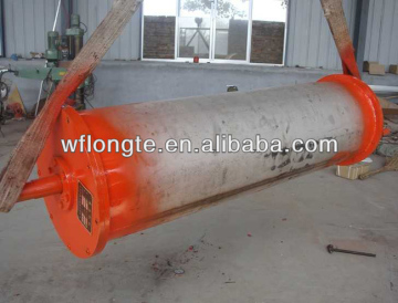 Permanent dry magnetic pulley separator