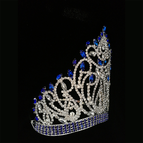 Beauty Large Queen Rhinestone Tiara Pageant Crown