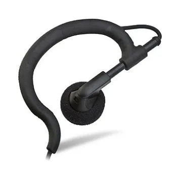 Earhook Earphone, OEM Orders are Welcome, Suitable for Two-way Radio and TransceiverNew