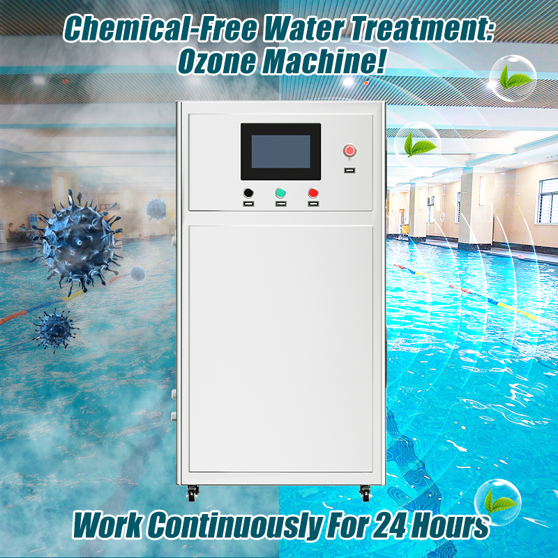 Water-cooled ozone system