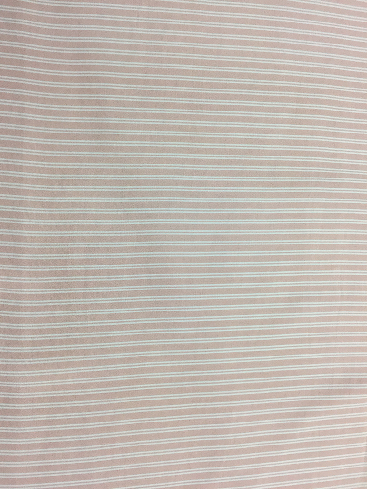 Stripe Design Rayon Challis 30S Printing Fabric