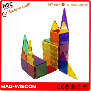 2016 3D-Plastic Magnetic Building Educational Toys