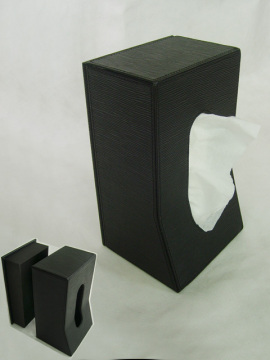 PVC Leather Tissue Paper Holder Box