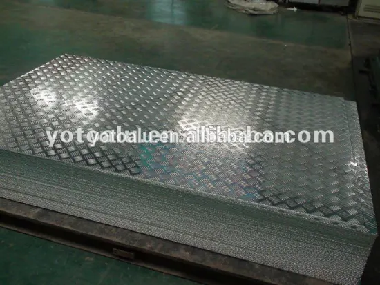 aluminum 5-bar checker plate