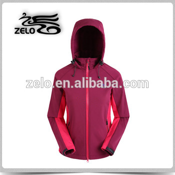 winter jacket softshell clothing outdoor wear for lady