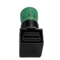 Adapter kątowy J1939 męski na żeński OBD2