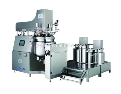 Sina Ekato: CE, GMP certificated high shearing homogenizer vacuum mixer for facial lotion, facial cream making