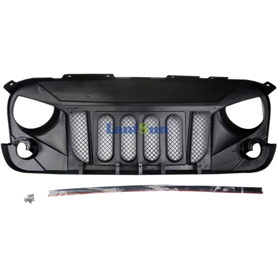 Factory Supplies Lantsun Grill for Jeep Wrangler JK 2007-2017 ABS