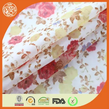 Cvc colored burnout garment fabric textile