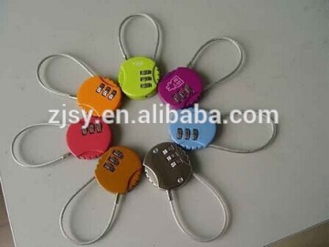 Colourful Cable Lock For Promotion