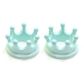 Colorful Resin Princess Crown Charms Miniature Mini Cartoon Crown DIY Resin Accessories