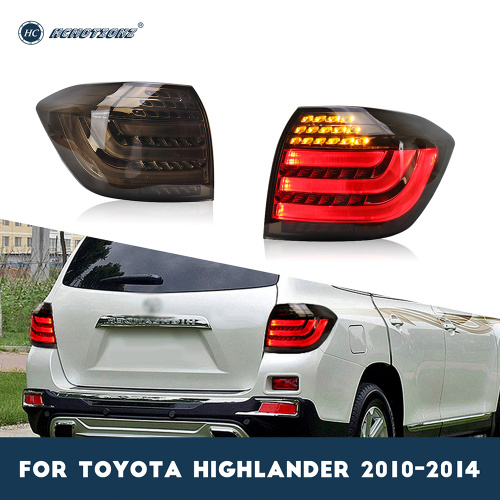 Luzes traseiras de LED de Hcmotionz para Toyota Highlander 2010-2014