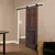 Interior Solid wood barn door hardware