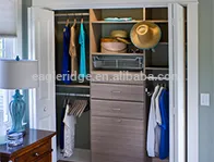 Customized D.I.Y. Boy's Closet - Reach-In - Driftwood