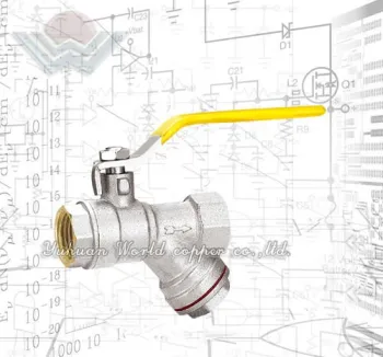 WD-2115 Y-Pattern Strainer Ball Valve