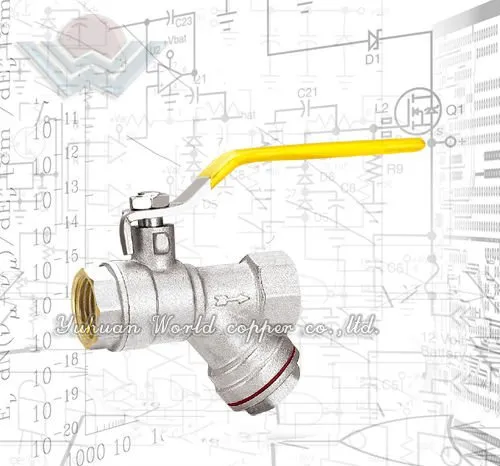 WD-2115 Y-Pattern Strainer Ball Valve