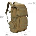 Hiking Backpack Large Tactical Travel Camping Survival Bug Out 3 Day Assault Bag