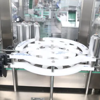 High Speed 1500-3000 BPH Automatic Liquid Gas Aerosol Spray Machine