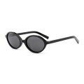 Retro Oval Acetate Sunglasses
