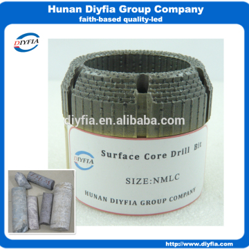 NMLC surface well diamond core drill bits for sale