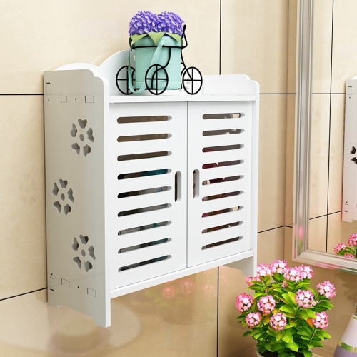high quality modern colored decorative pvc shelf