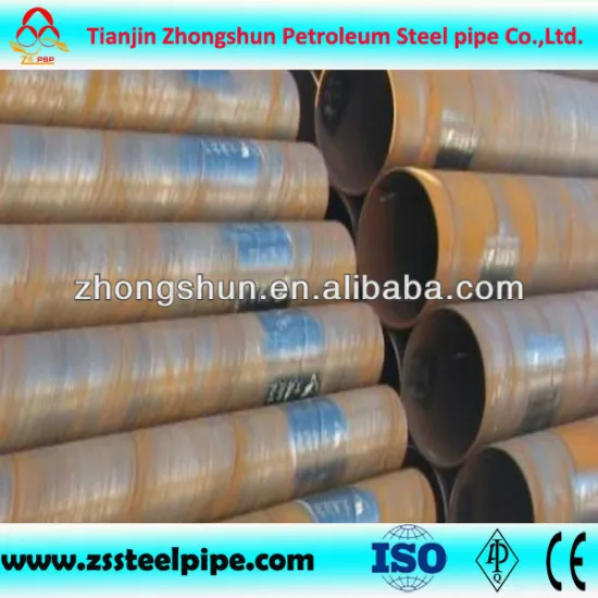 welded steel pipe ASTMA36/A252 for structure using