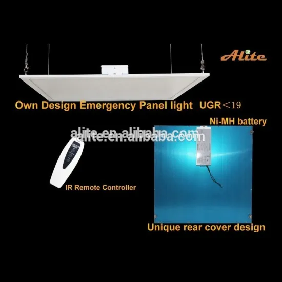 Alite emergency led panel light with 3 Hours NI-MH Battery ceiling light modern