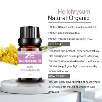 Óleo essencial do corpo natural Helichrysum Oil para aromaterapia